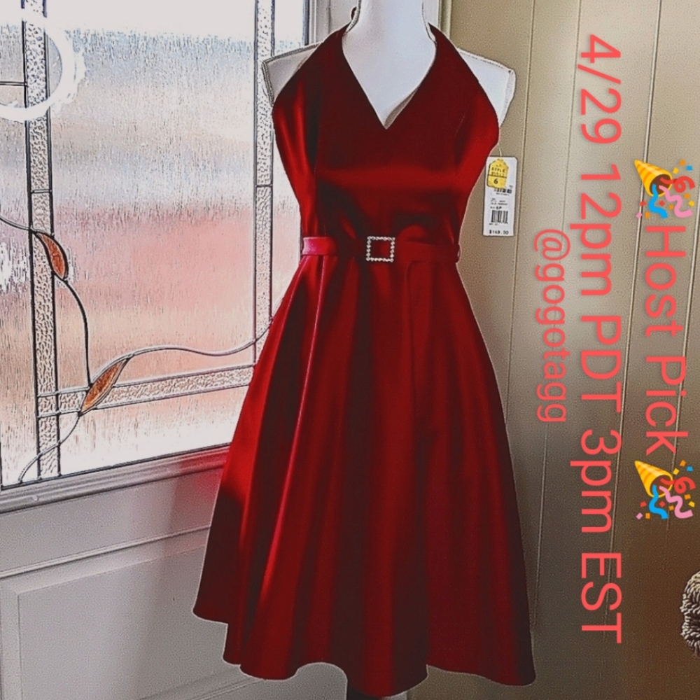 🎉HP🎉👗 Alex Evenings Cocktail Dress - Picture 7 of 9